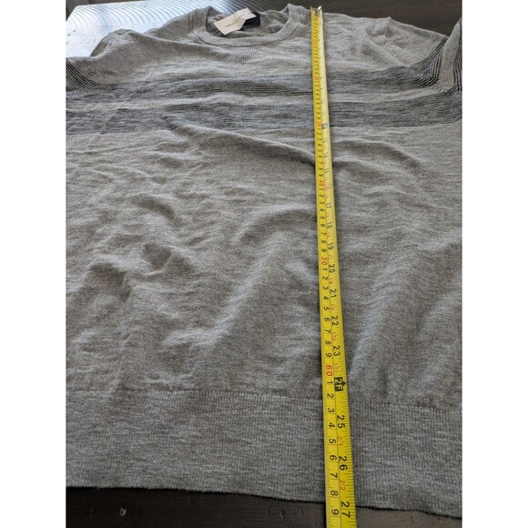 Banana Republic Men’s Organic Cotton Sweater Gray Preppy Lightweight Large - Picture 8 of 8